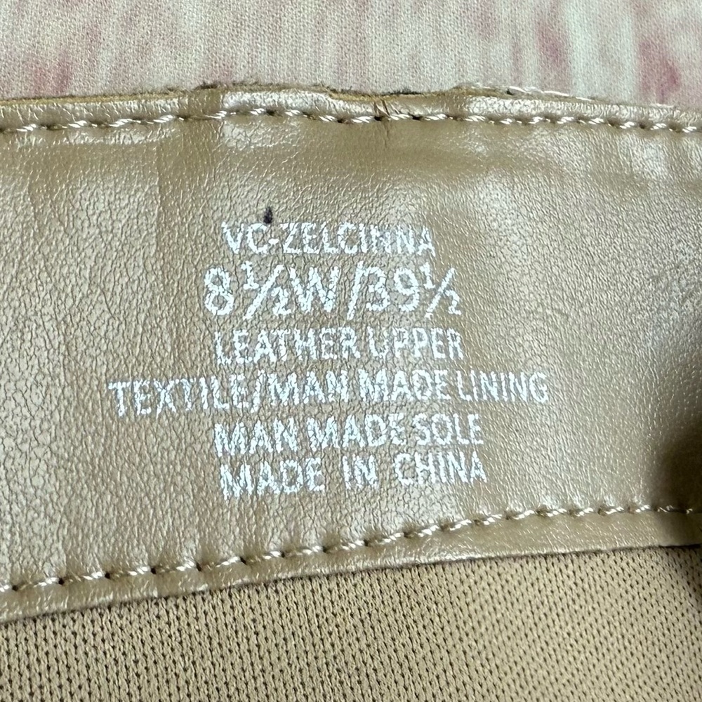 💵Women's Vince Camuto Tan Suede Mid-Calf Boot Size 8.5 - Picture 12 of 12